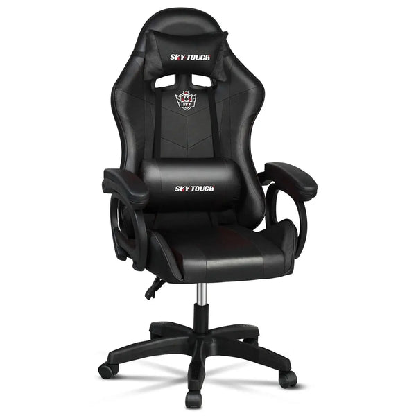 SKY-TOUCH Ergonomic Gaming Chair with Reclining Backrest and PU Leather in Doha Qatar