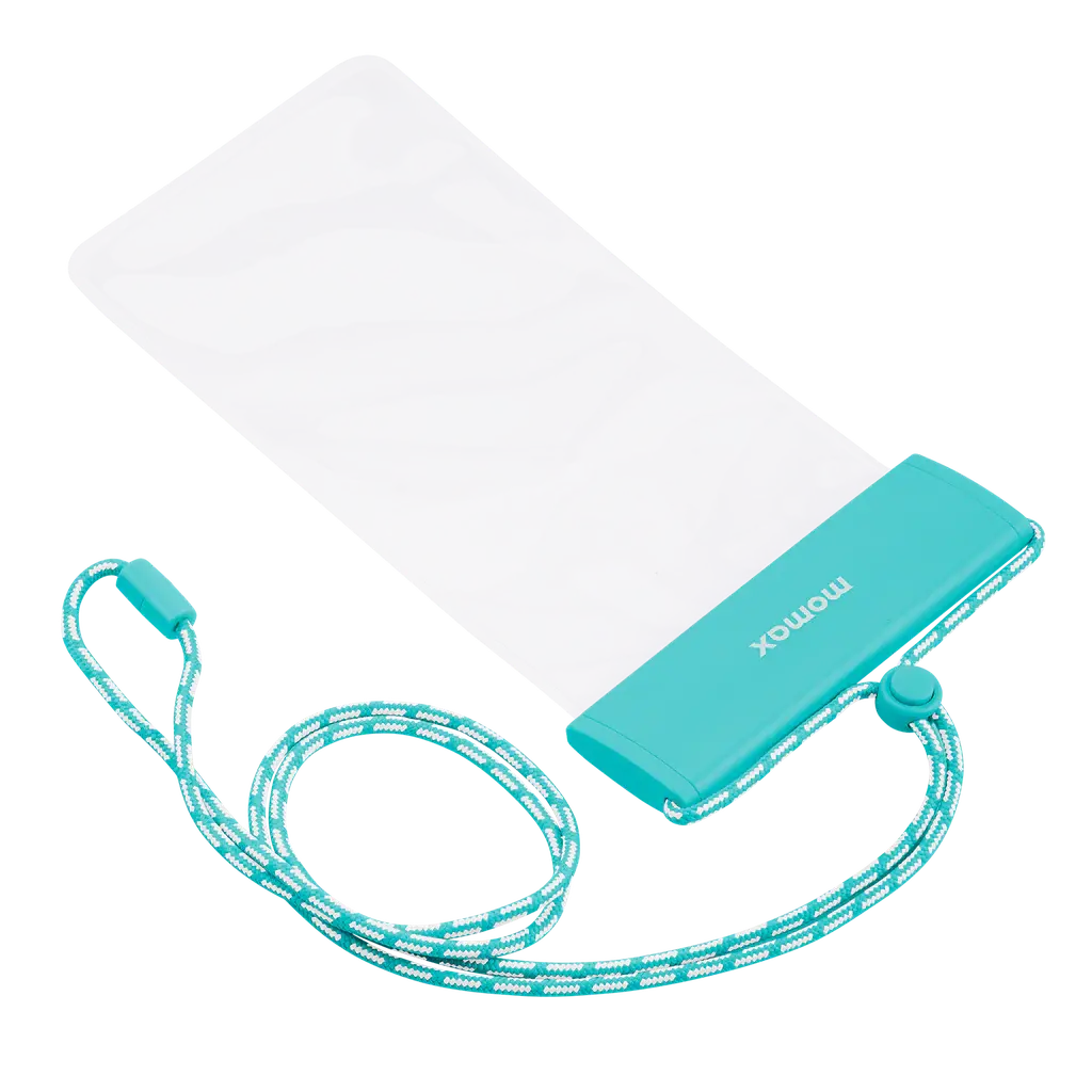 MOMAX Universal Waterproof Pouch with Neck Strap - Scrollcart Qatar