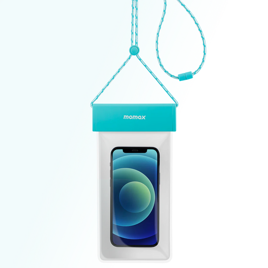MOMAX Universal Waterproof Pouch with Neck Strap