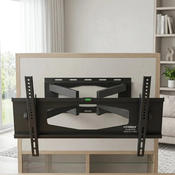 STARGOLD Heavy-Duty Full Motion Swivel TV Wall Mount Scrollcart Qatar 
