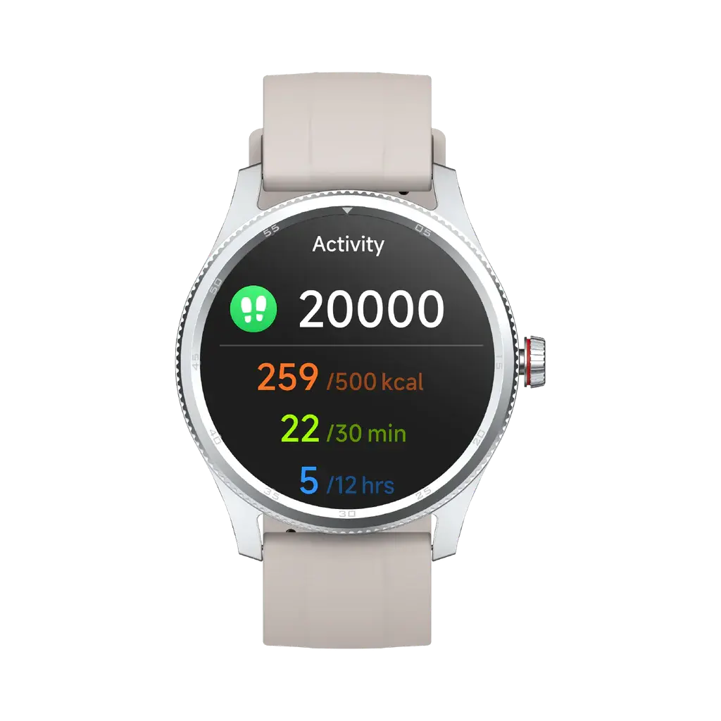 MOMAX 1-Wear Round Smart Watch - Scrollcart Qatar