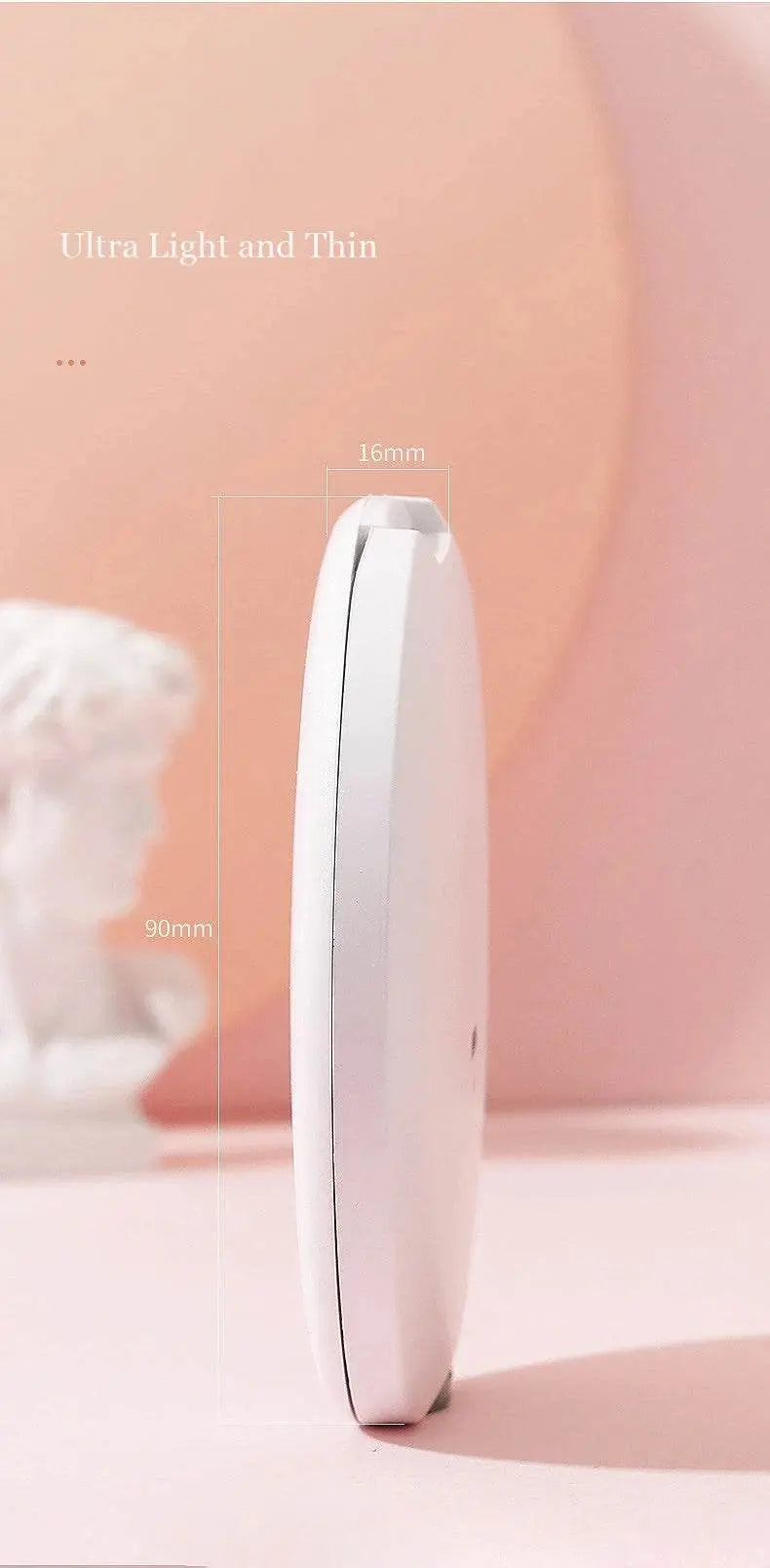 Led Pocket Mirror view side