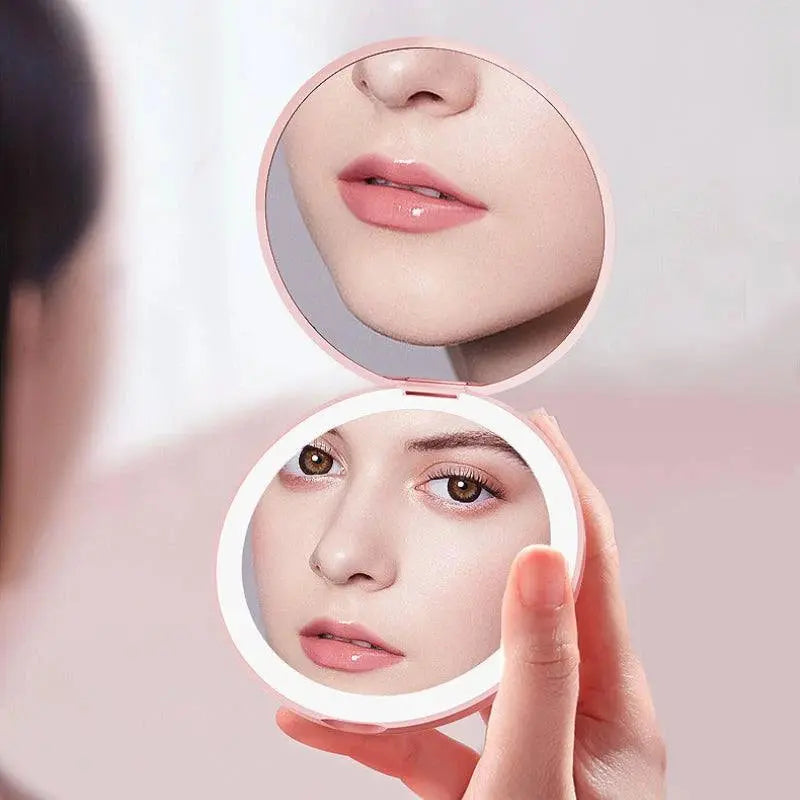 Led Pocket Mirror lady view