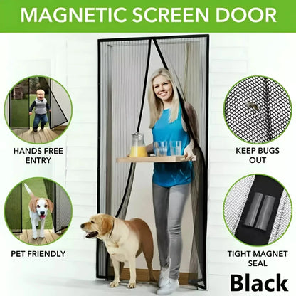 Screen Door Net - Black