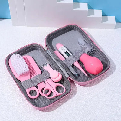 Baby Grooming Set - 8pcs Infant Child Healthcare Tools - Scrollcart Qatar
