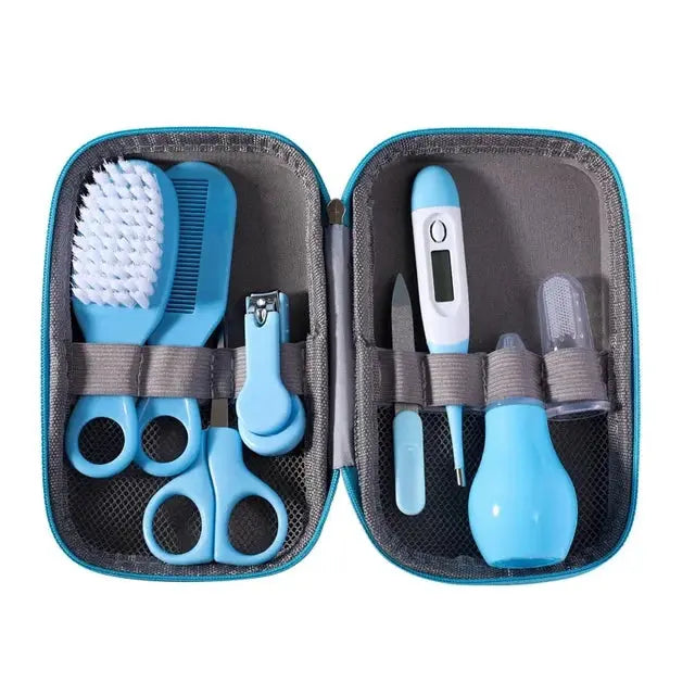Baby Grooming Set - 8pcs Infant Child Healthcare Tools - Scrollcart Qatar