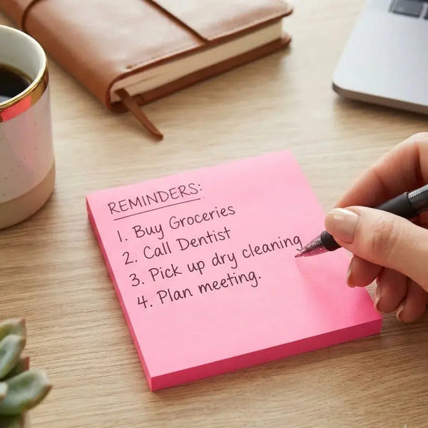 Self-Adhesive Multi-Colour Sticky Notes – Stick Note Pad For School, Home & Office Purpose Scrollcart Qatar 
