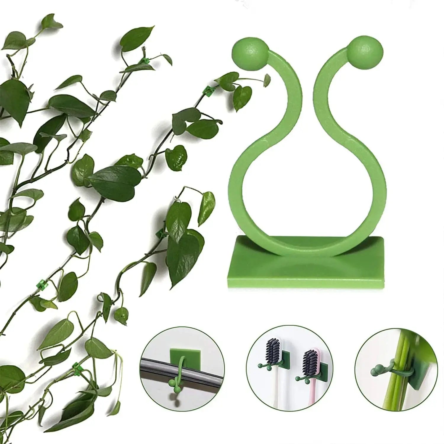 Self-Adhesive Plant Climbing Wall Vine Support Clips Qatar