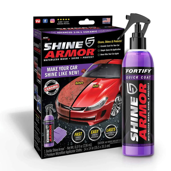Shine Armor Fortify Quick Coat Ceramic Car Spray Qatar