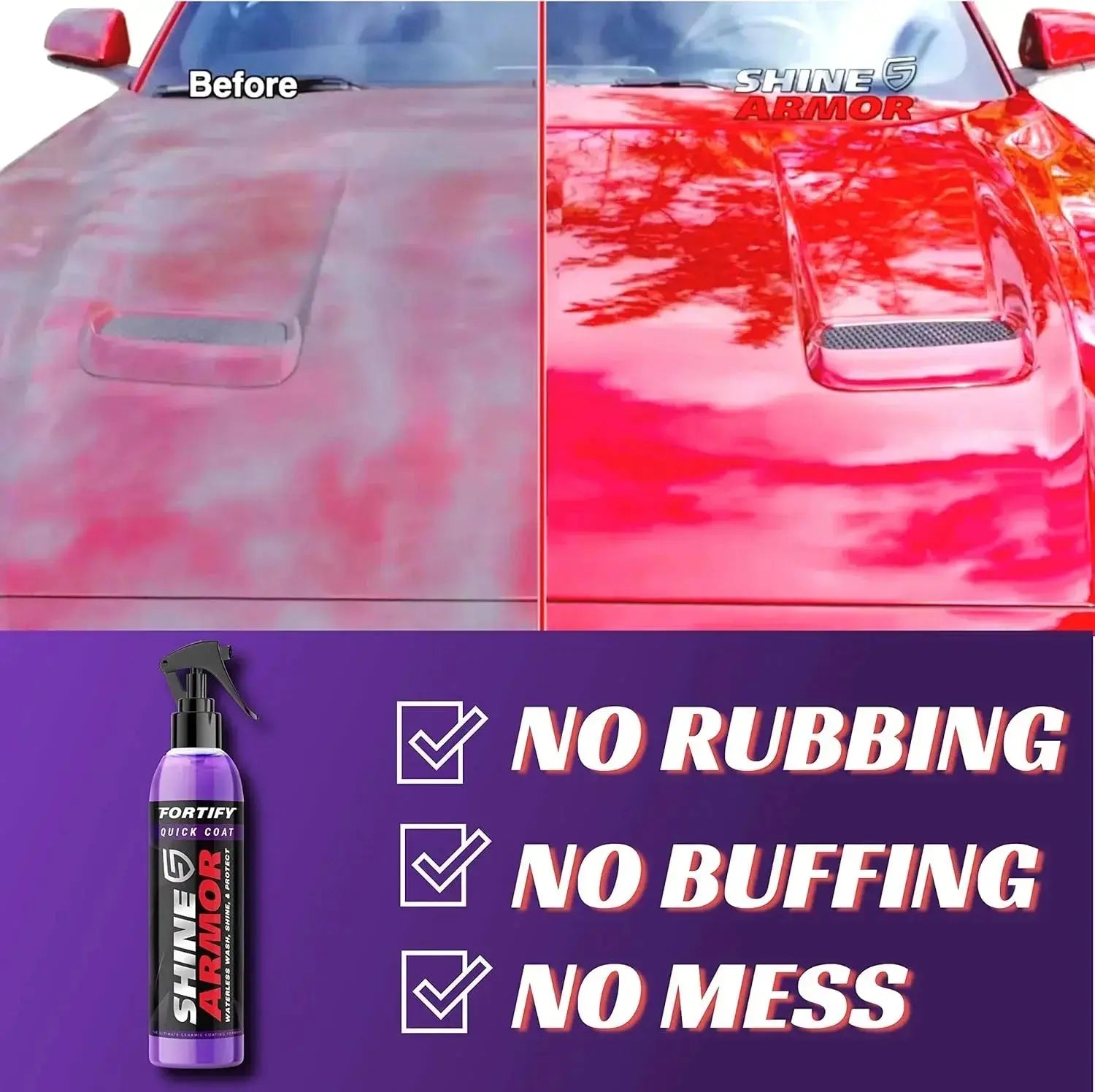 Shine Armor Fortify Quick Coat Ceramic Car Spray Qatar 