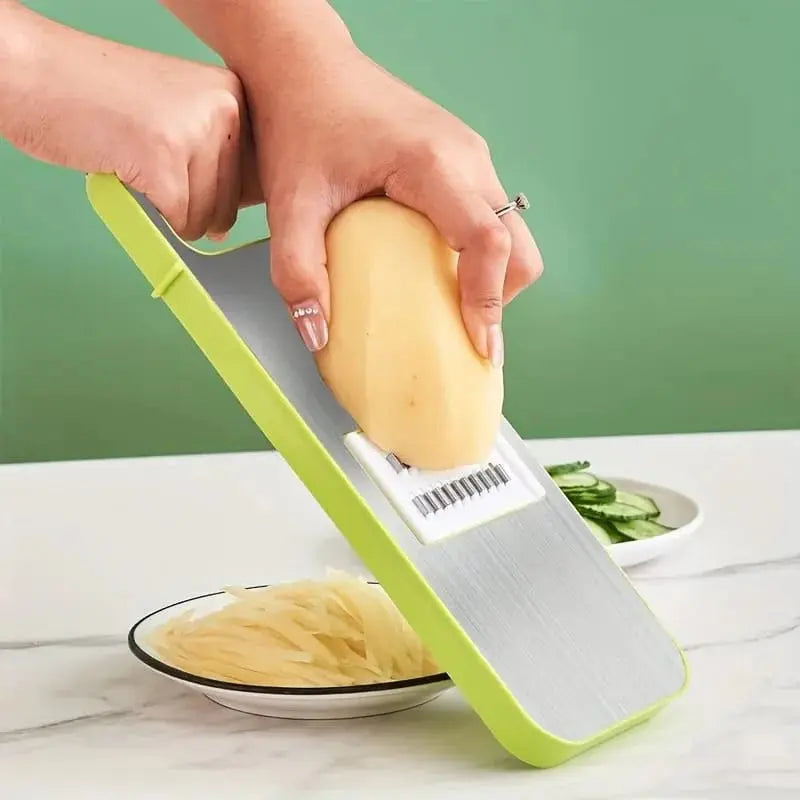 Shop 5-in-1 Manual Food Grater & Slicer Price Qatar