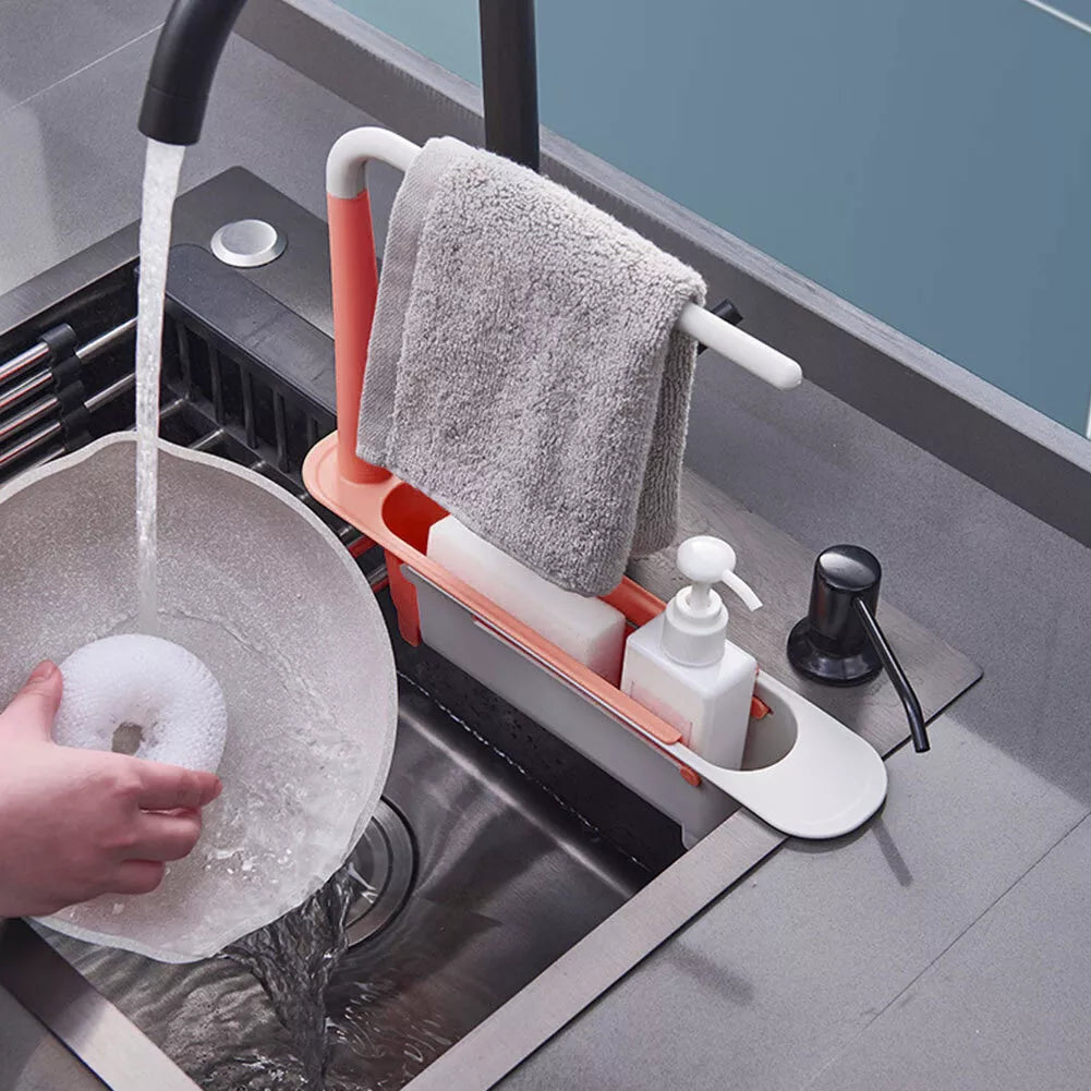 Shop Adjustable Sink Rack Holder Price Online Qatar!
