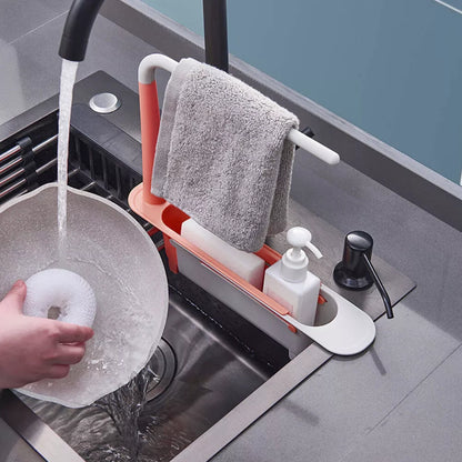 Shop Adjustable Sink Rack Holder Price Online Qatar!
