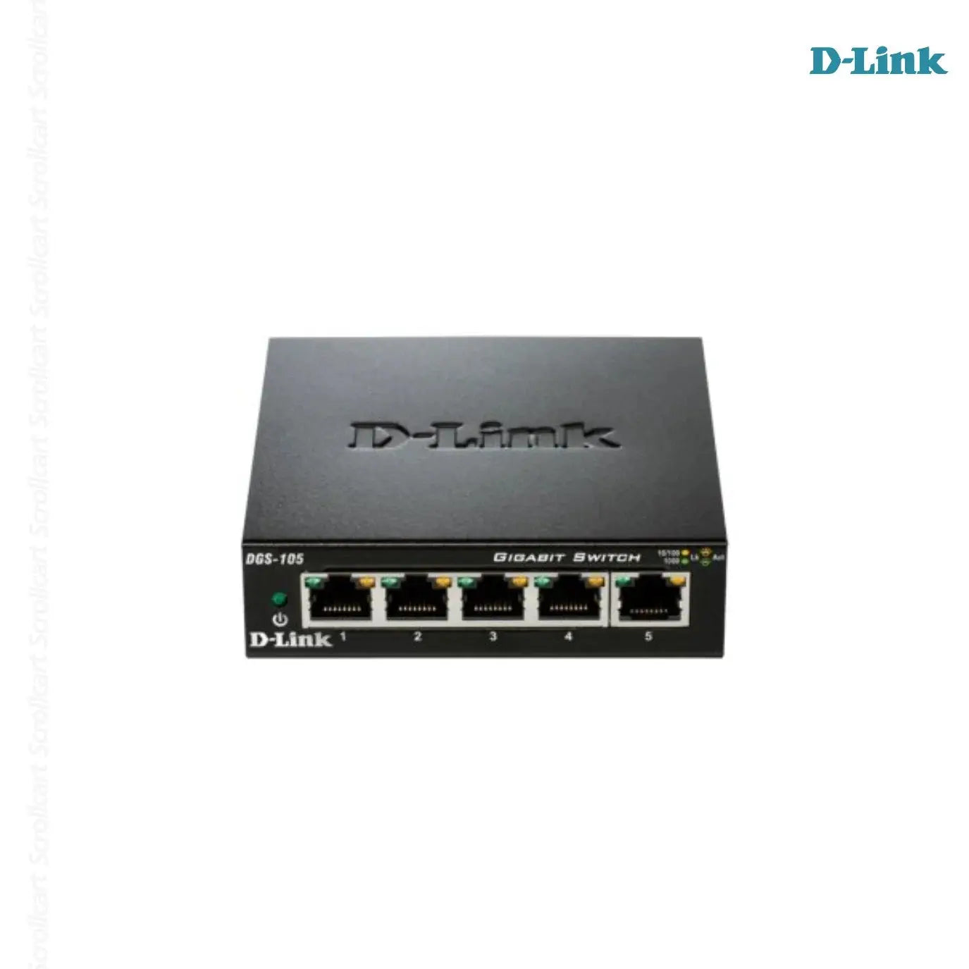 Shop D-Link DGS-105/B 5-Port Gigabit Metal Switch Qatar