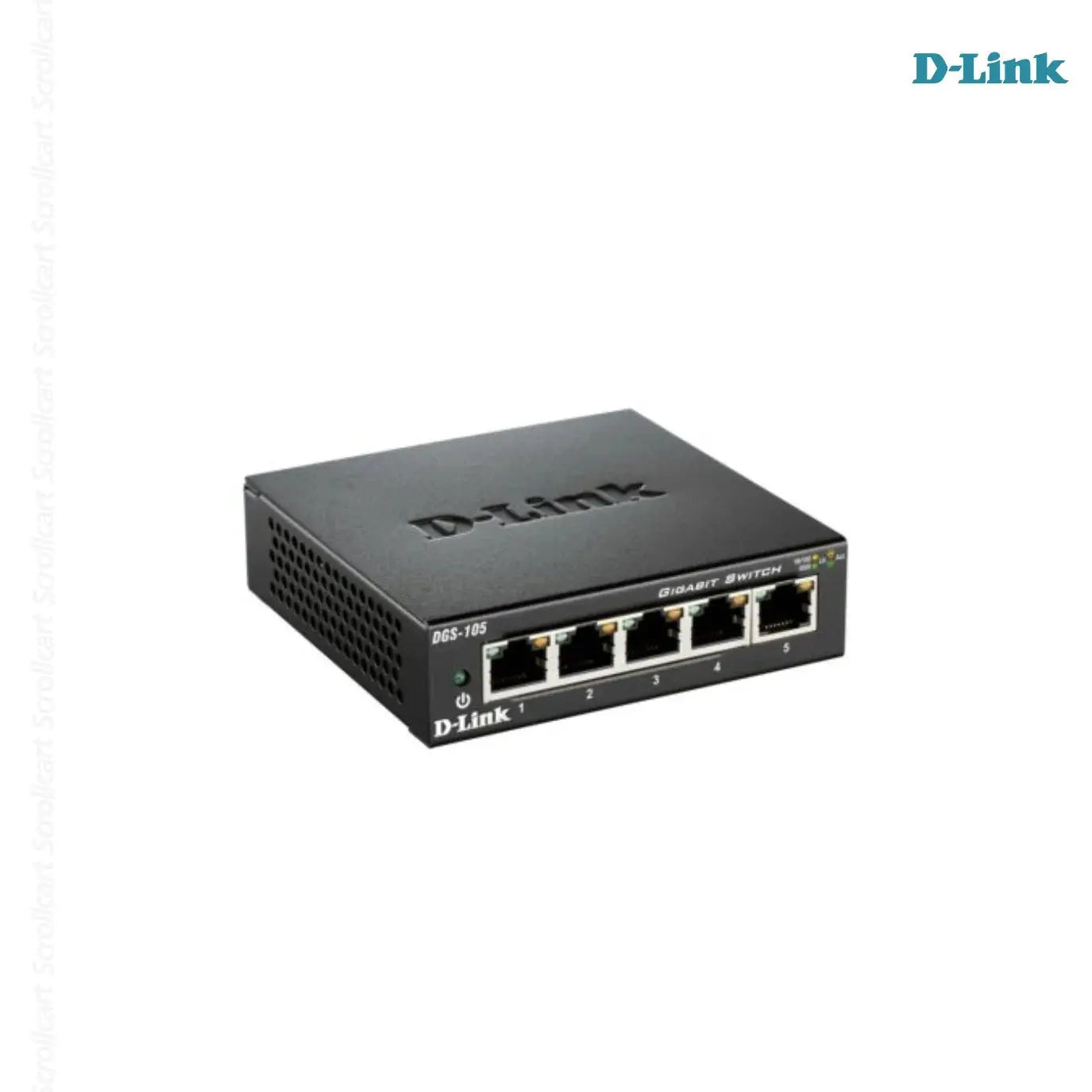Shop D-Link DGS-105/B 5-Port Gigabit Metal Switch Qatar