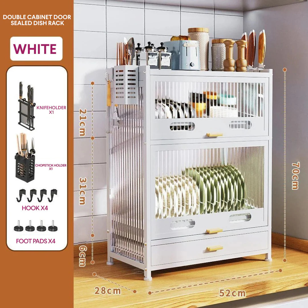 Shop Kitchen Storage Rack Cabinet in Online Qatar!
