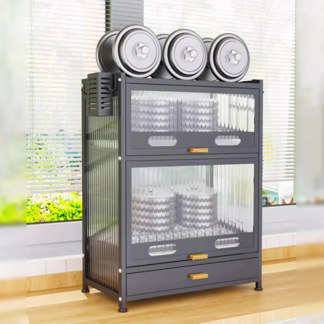 Shop Kitchen Storage Rack Cabinet in Online Qatar!
