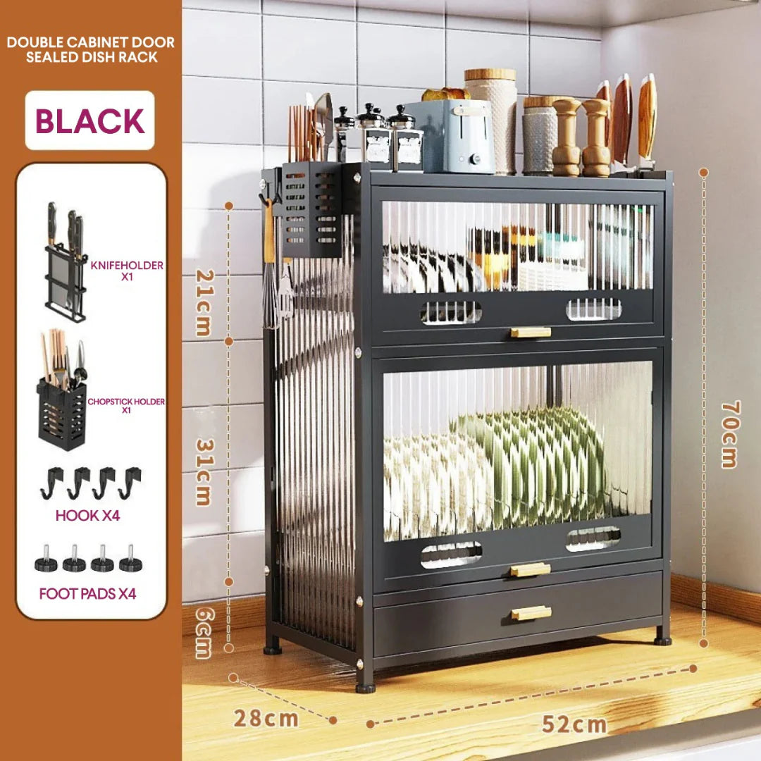 Shop Kitchen Storage Rack Cabinet in Online Qatar!