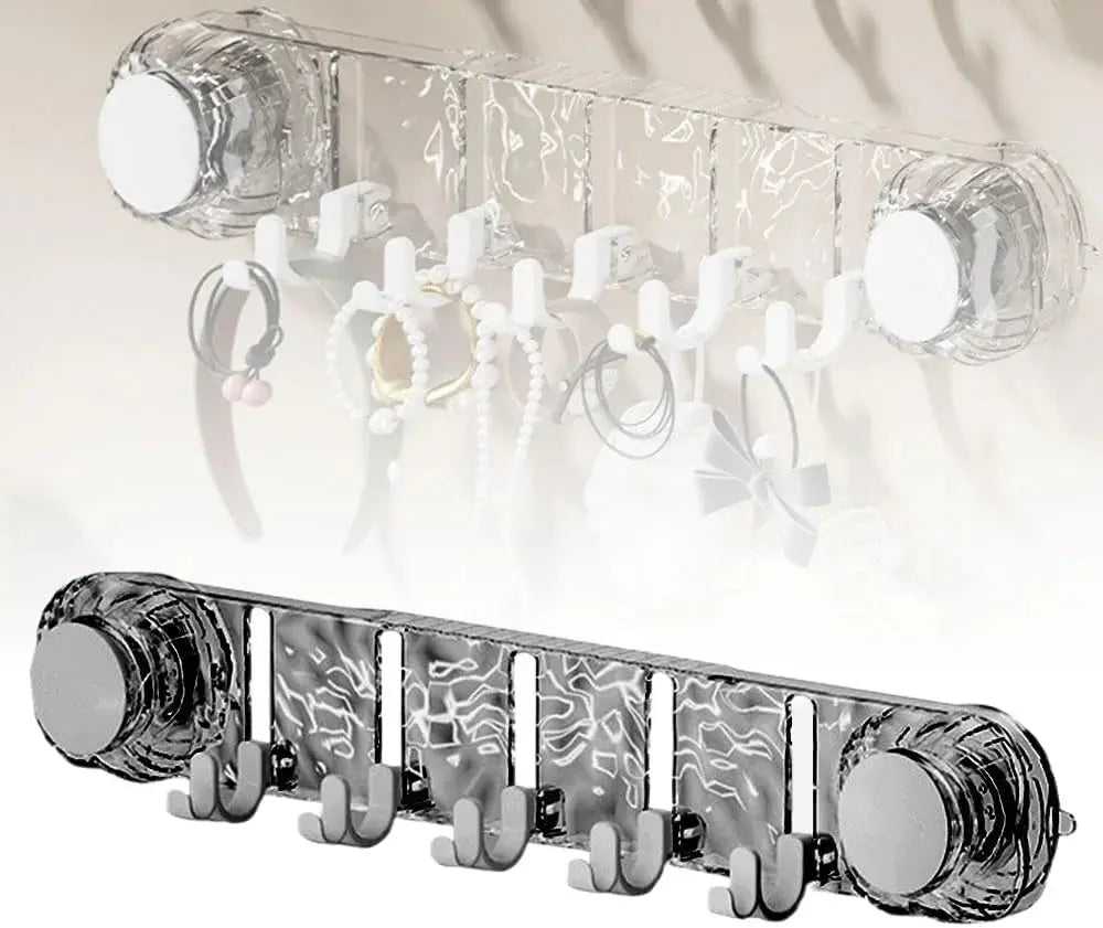 Shop  Rotating Suction Cup Hook Rack Price Online Qatar