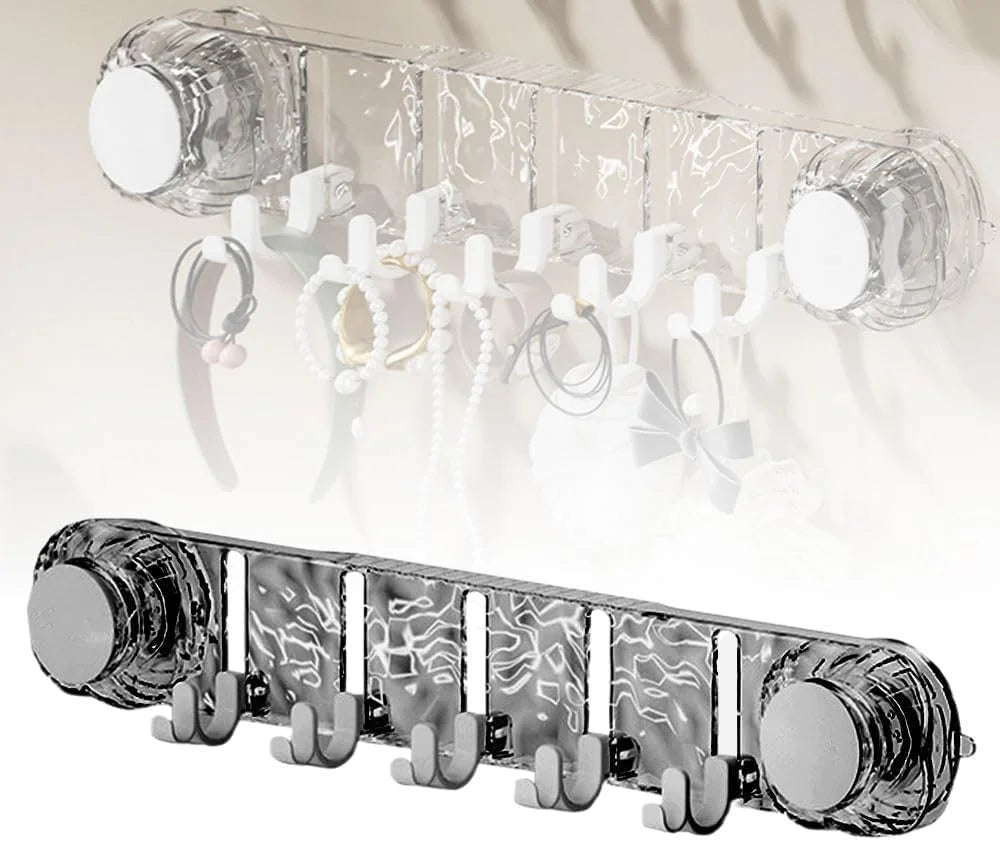 Shop  Rotating Suction Cup Hook Rack Price Online Qatar