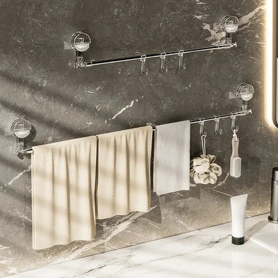 Shop Suction Cup Towel Rack – Cloth Drying Rod Qatar