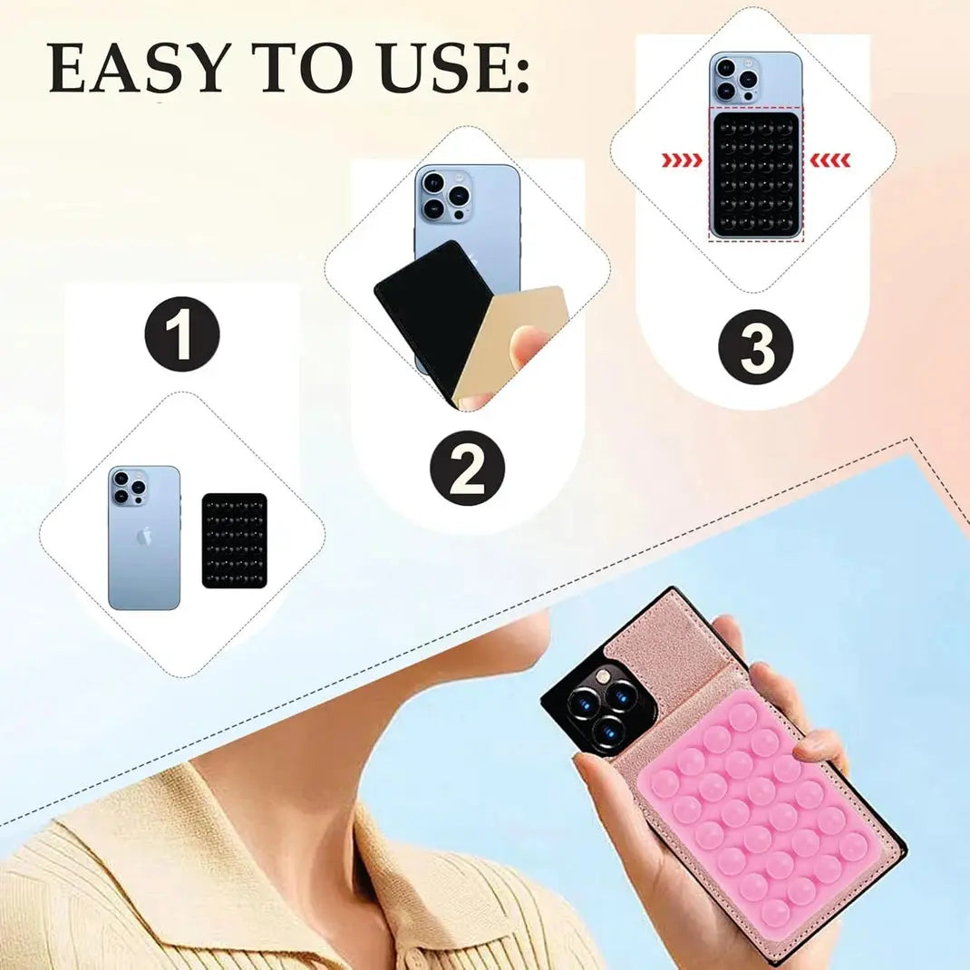 Silicone Suction Cup Phone Case Mount Scrollcart Qatar 