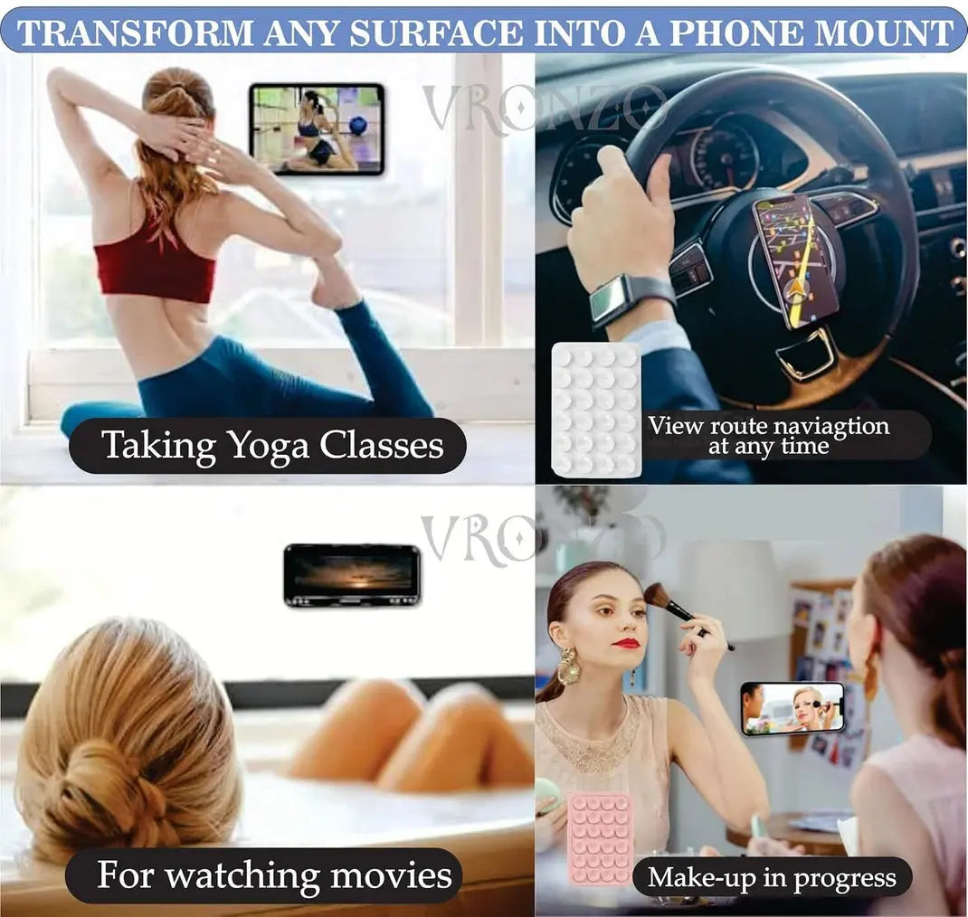 Silicone Suction Cup Phone Case Mount Scrollcart Qatar 