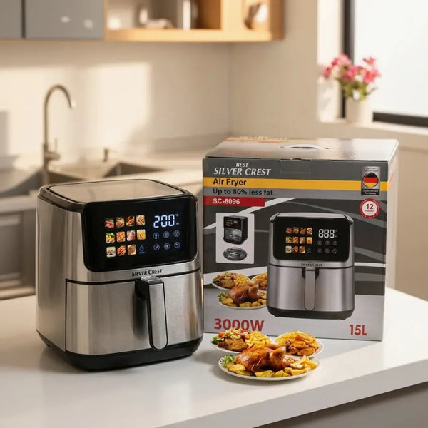 Air Fryer 15L-3000W Digital Cooking Oven Doha Qatar
