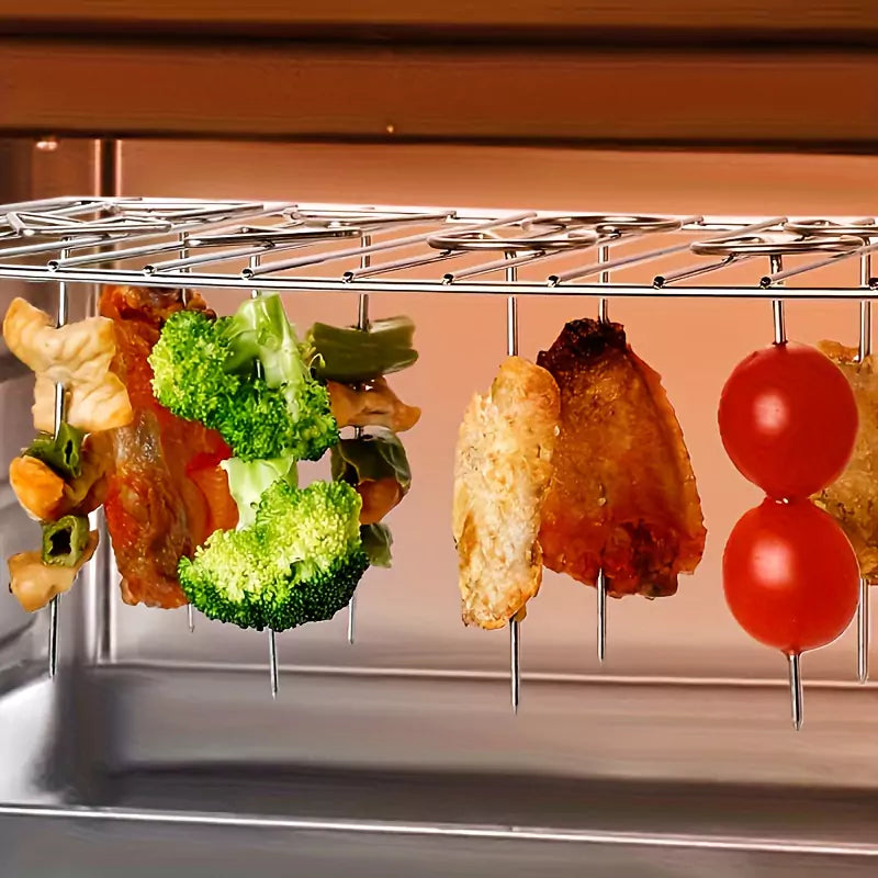Skewers For Air Fryer - hanging vegetables