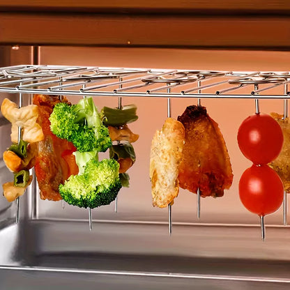 Skewers For Air Fryer - hanging vegetables