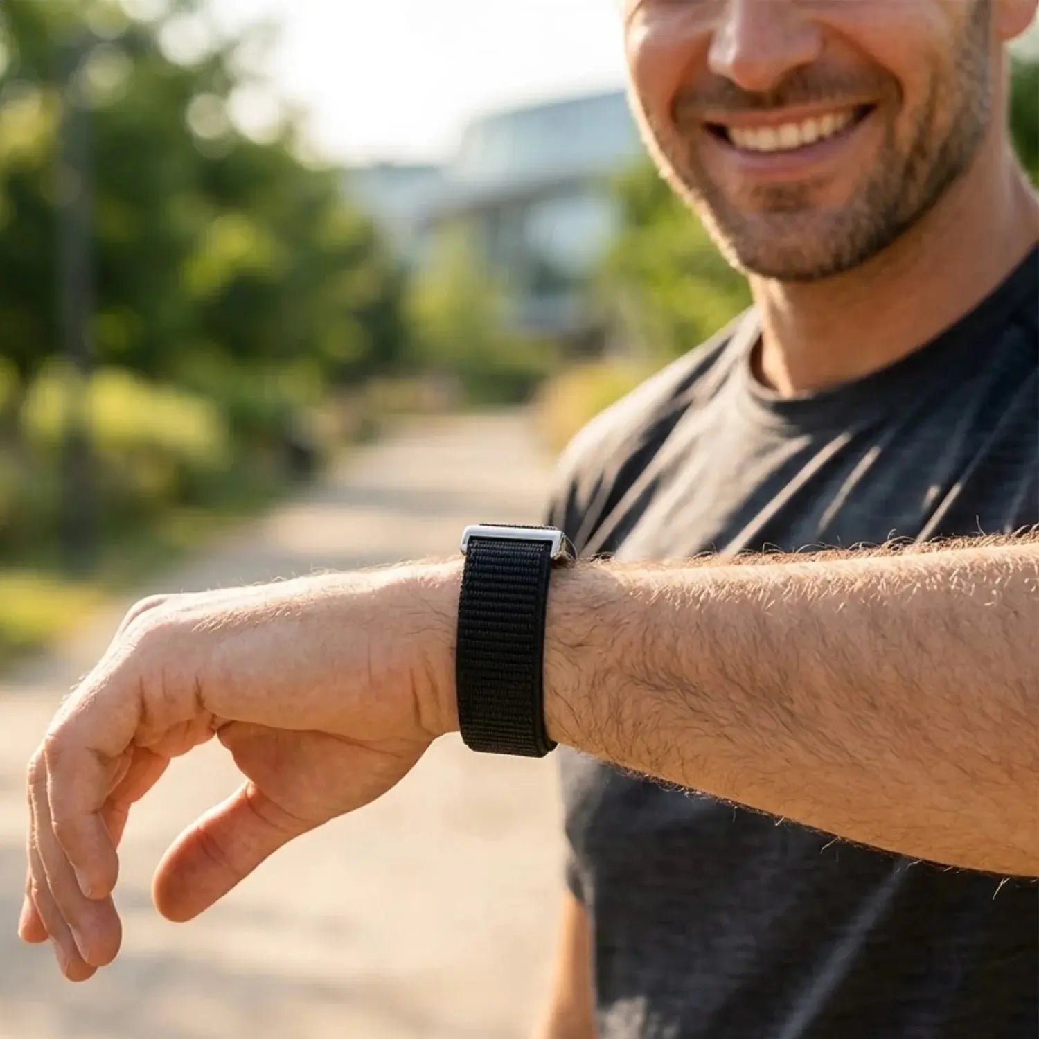 Smart Fitness Band – Porodo TrackFit Health Tracker Black Scrollcart Qatar 