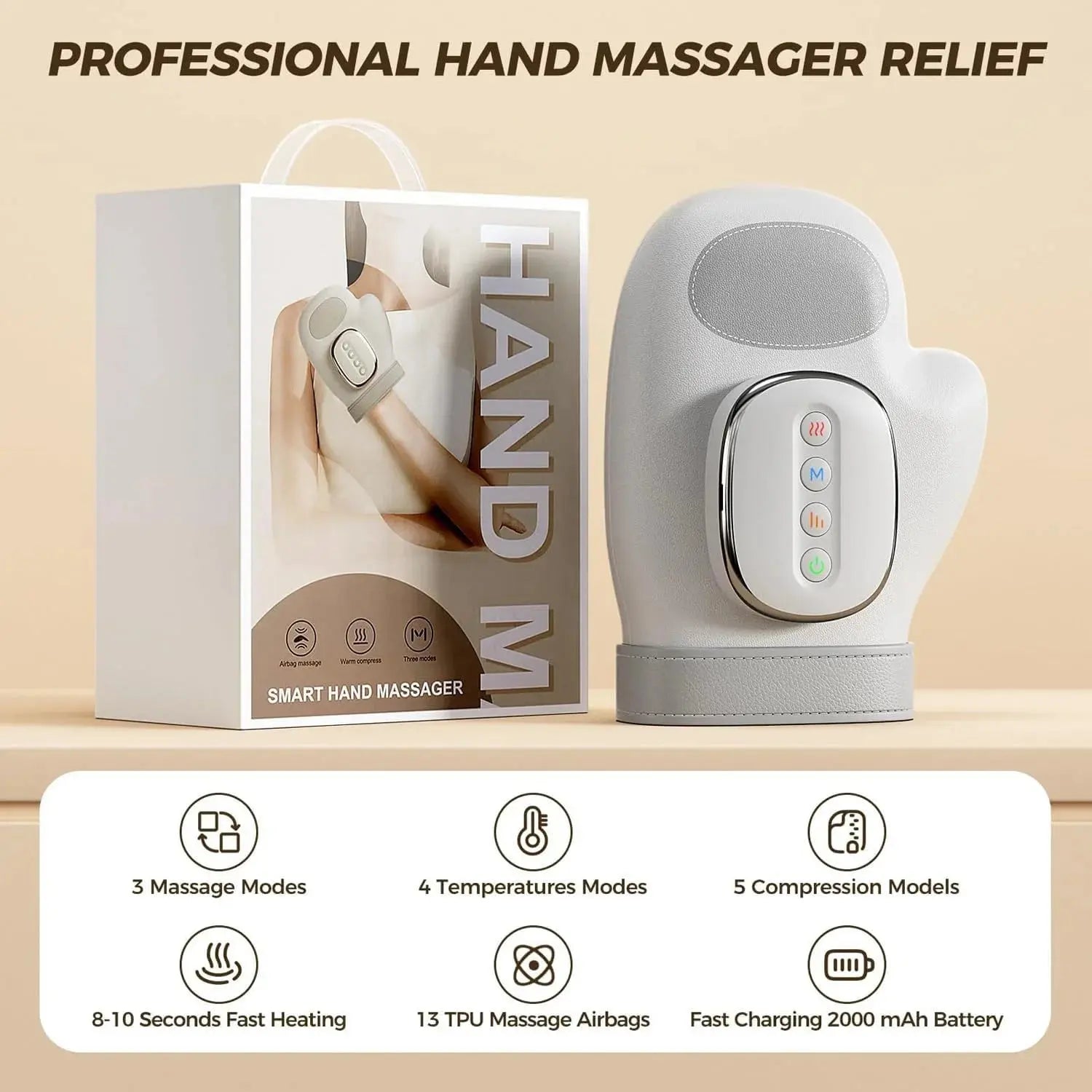Smart Hand Massager No.21359 2000mAh Doha Qatar