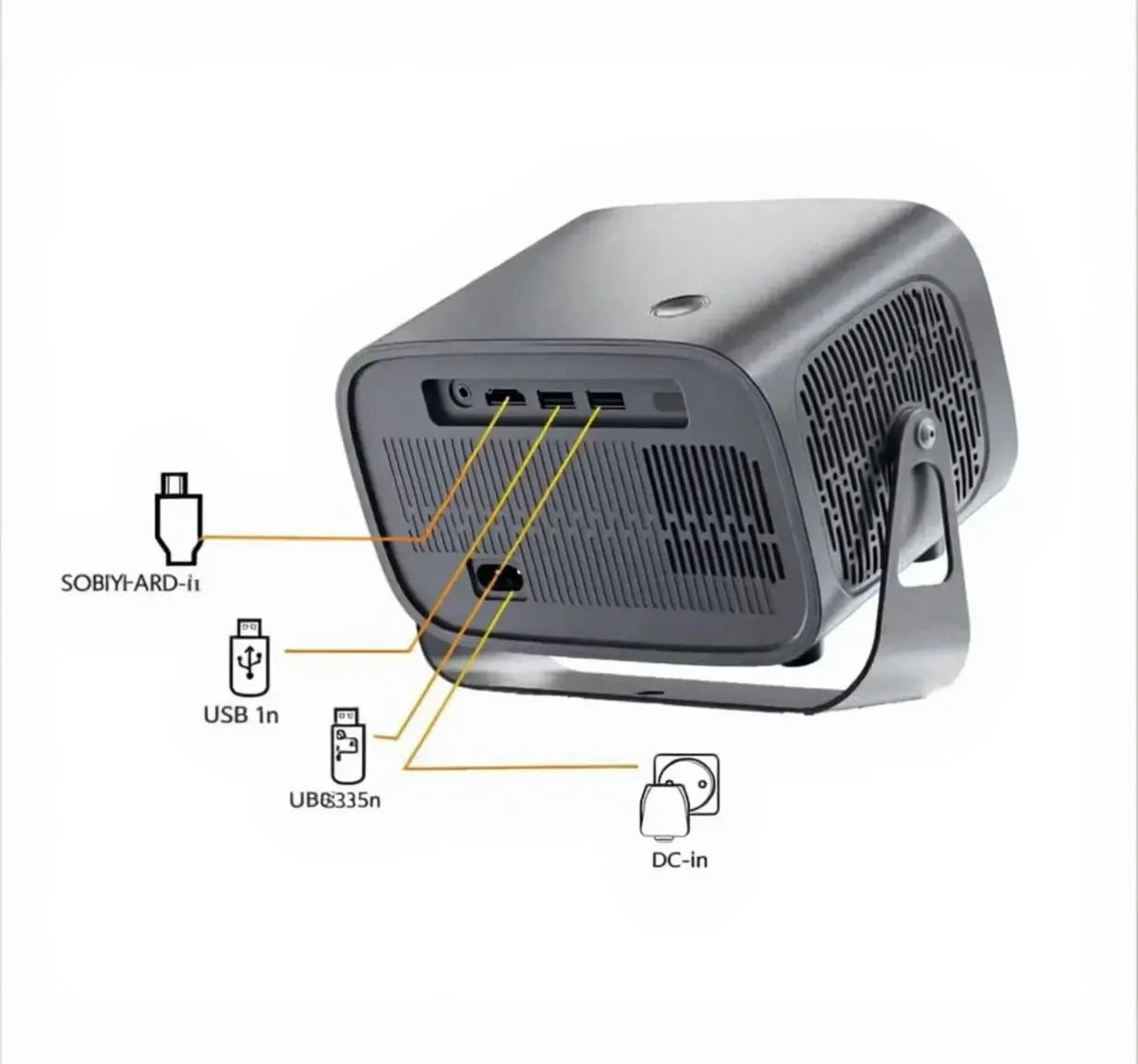 Smartbarry HT12 Pro 4K Smart Projector Doha Qatar