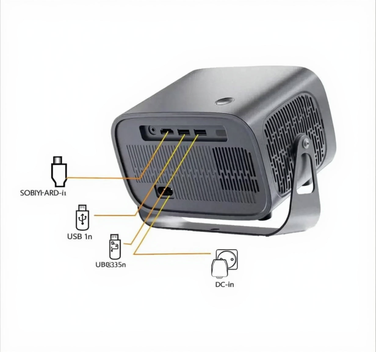 Smartbarry HT12 Pro 4K Smart Projector Doha Qatar