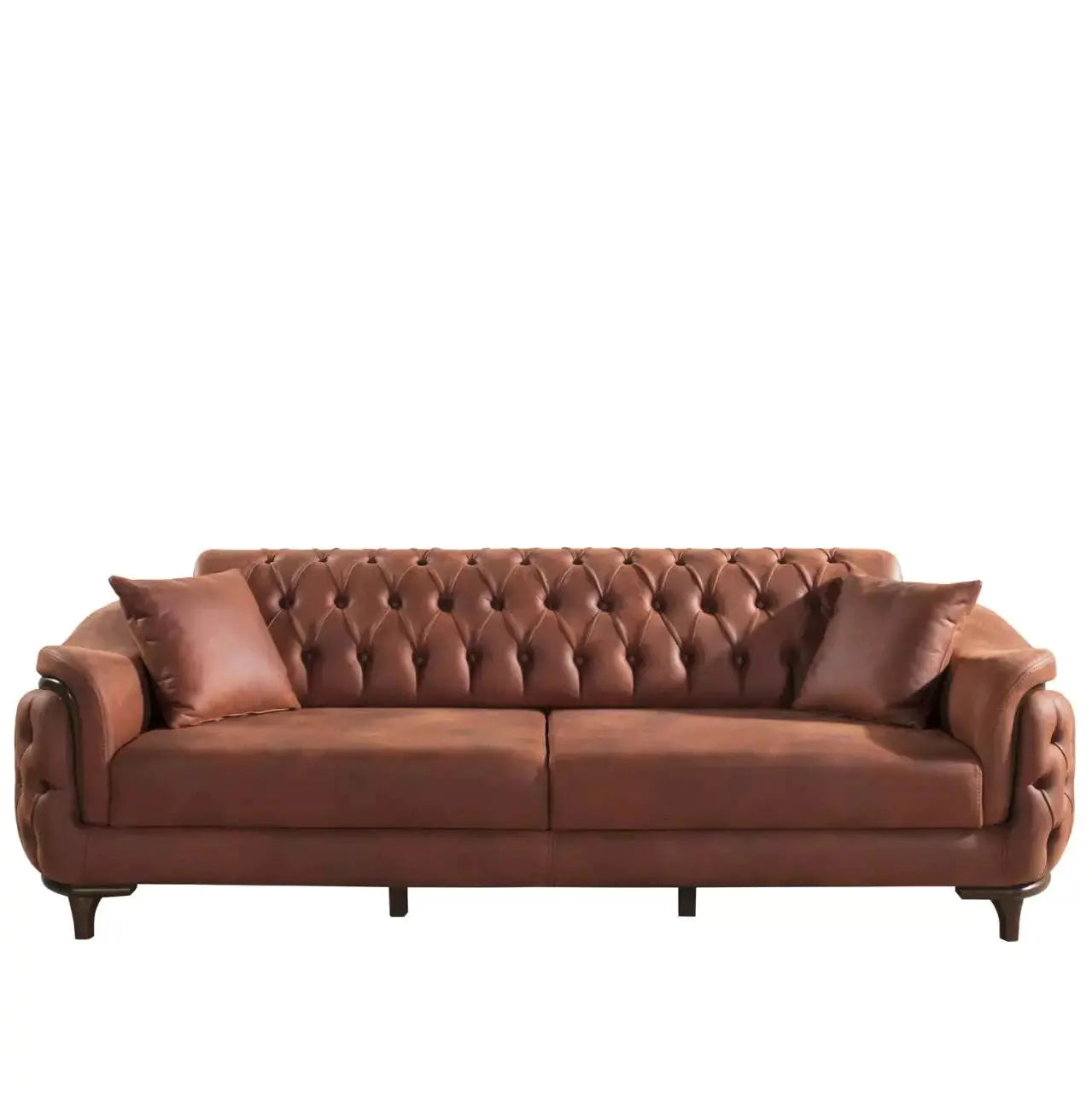 Sofa Set | ALCATI  BROWN 1