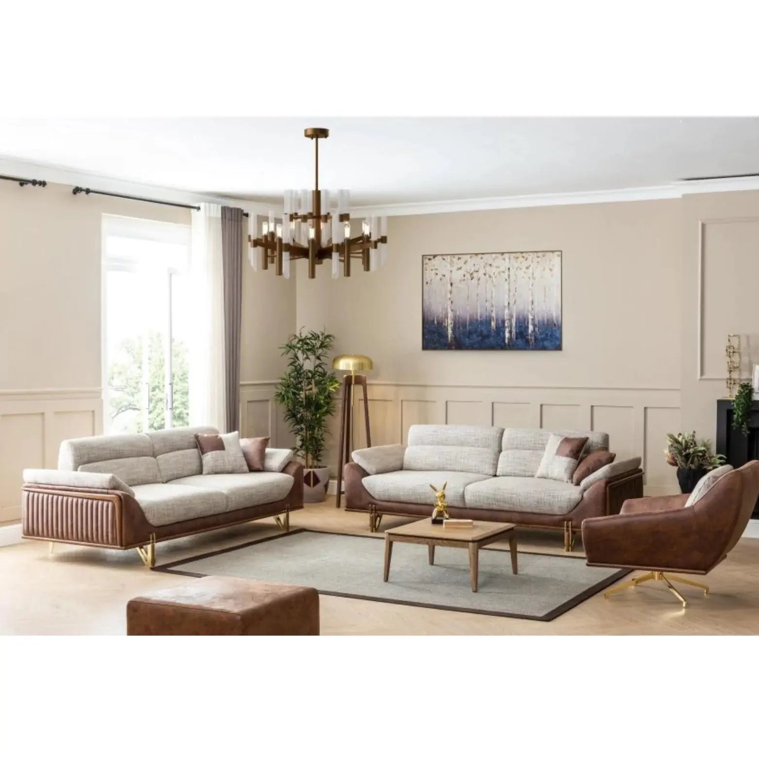 Sofa Set |CARMEN - Full View