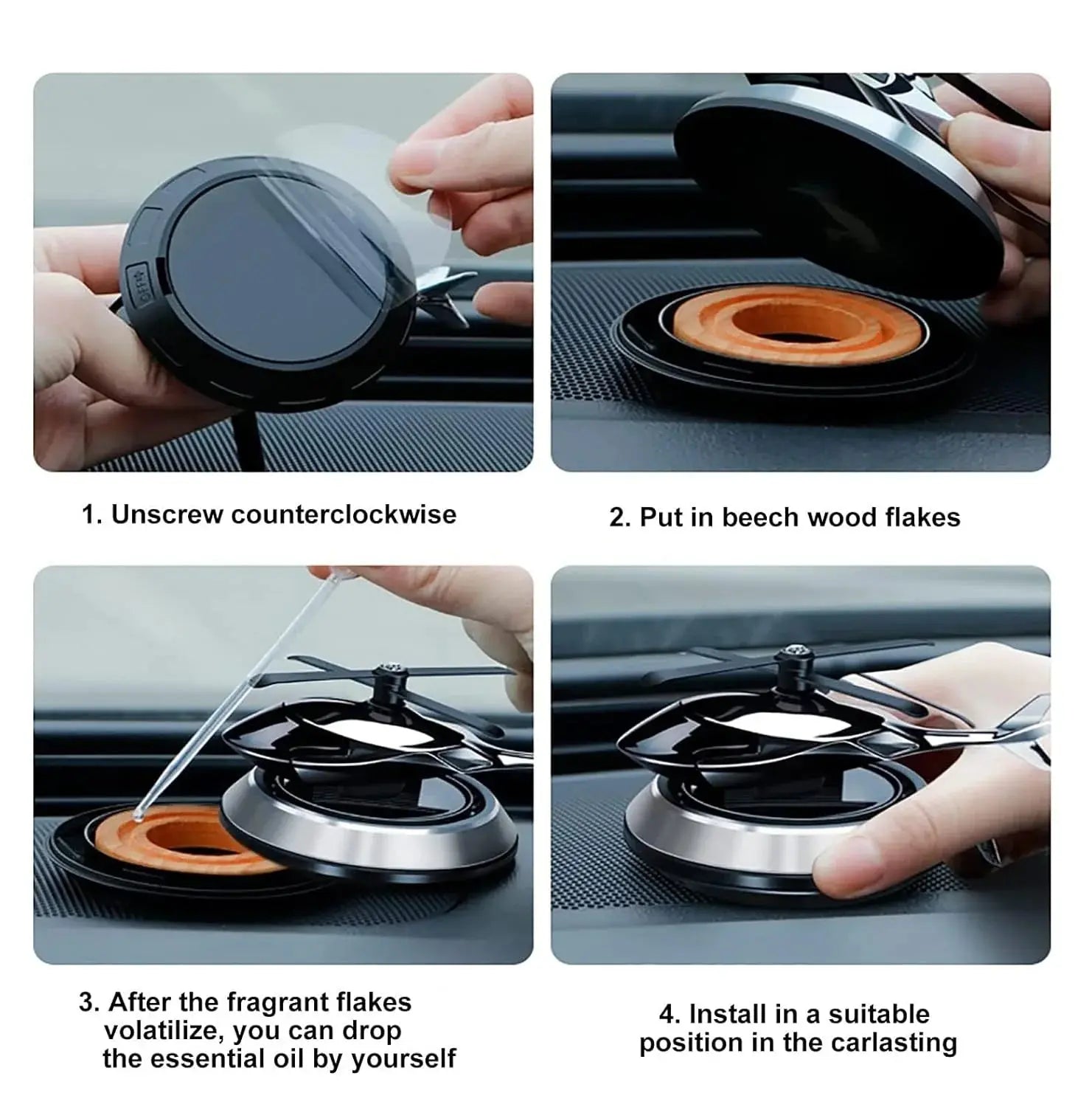 Solar Helicopter Car Air Freshener Price Online Qatar