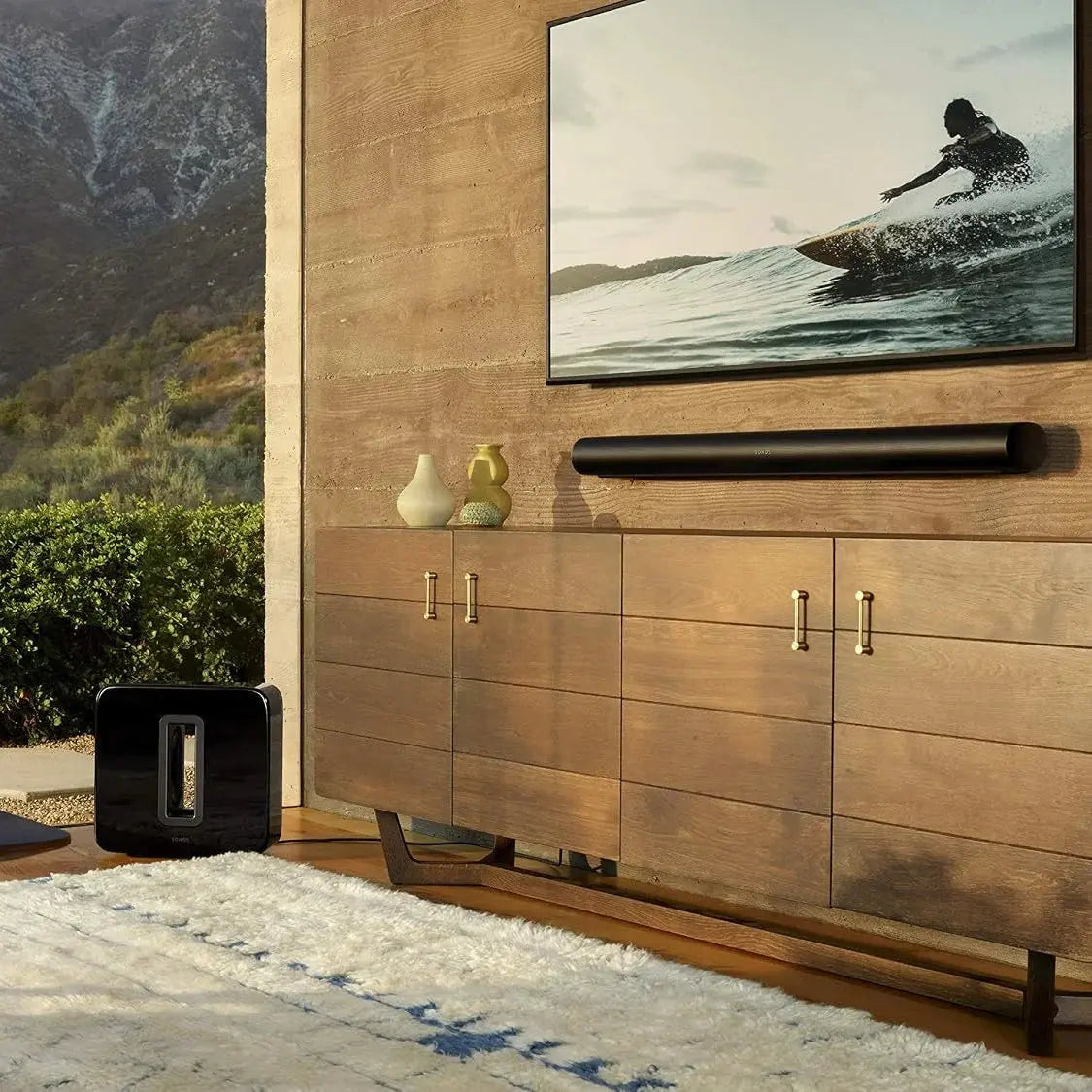 Sonos Arc Wall Mount for Sonos Arc Soundbar Black Scrollcart Qatar 