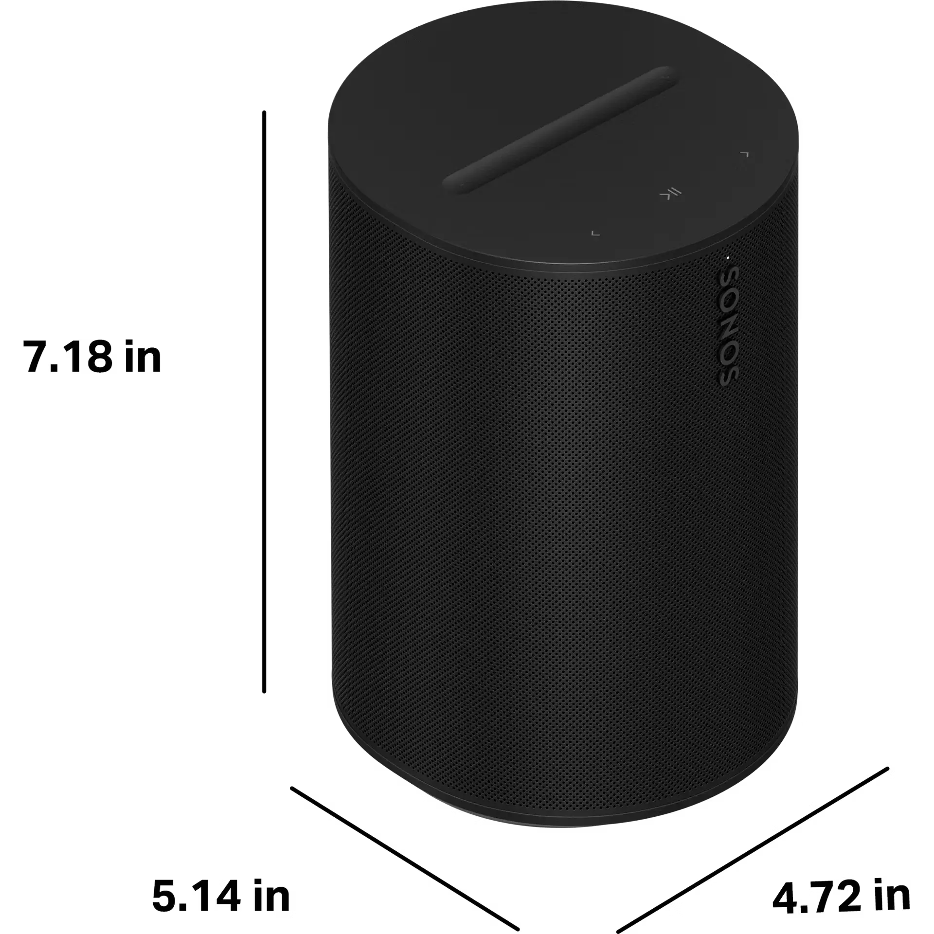 Sonos Era 100 SL Compact WiFi Bluetooth Speaker – Microphone-Free Scrollcart Qatar 