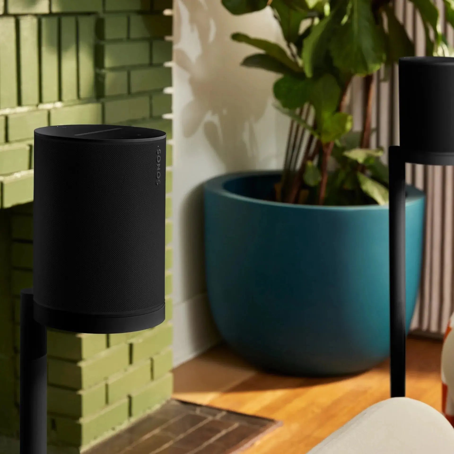 Sonos Era 100 SL Compact WiFi Bluetooth Speaker – Microphone-Free Scrollcart Qatar 