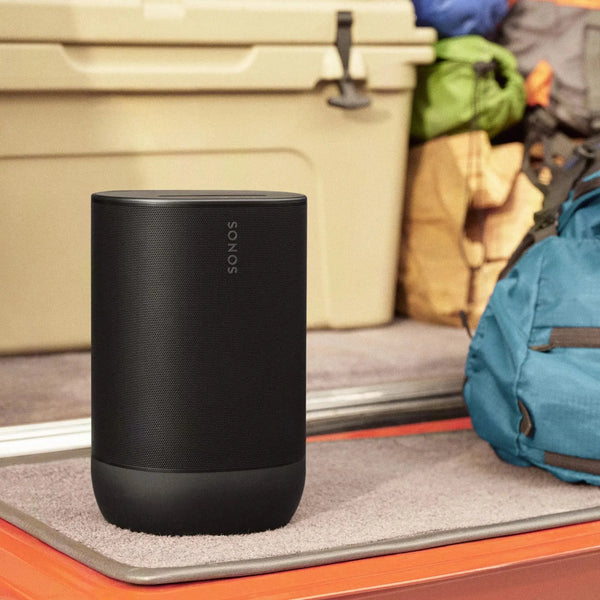 Sonos Move 2 Portable Wireless Speaker with WiFi & Bluetooth Black Scrollcart Qatar 