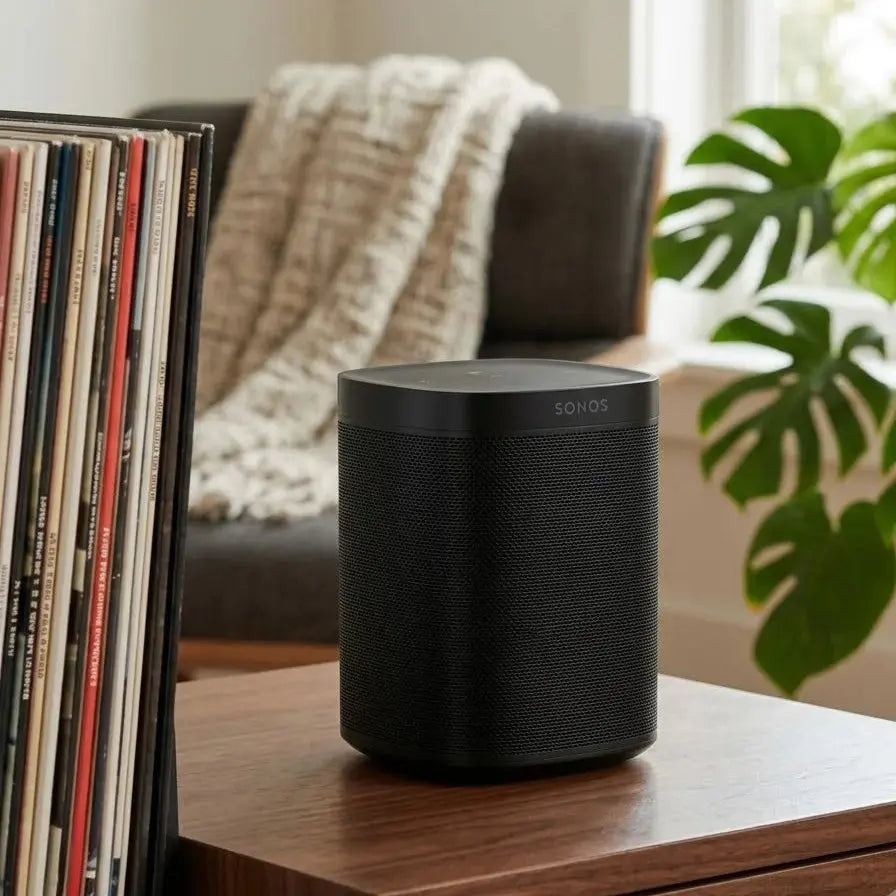 Sonos One Gen 2 Smart Speaker with Amazon Alexa Black | Sonos Scrollcart Qatar 