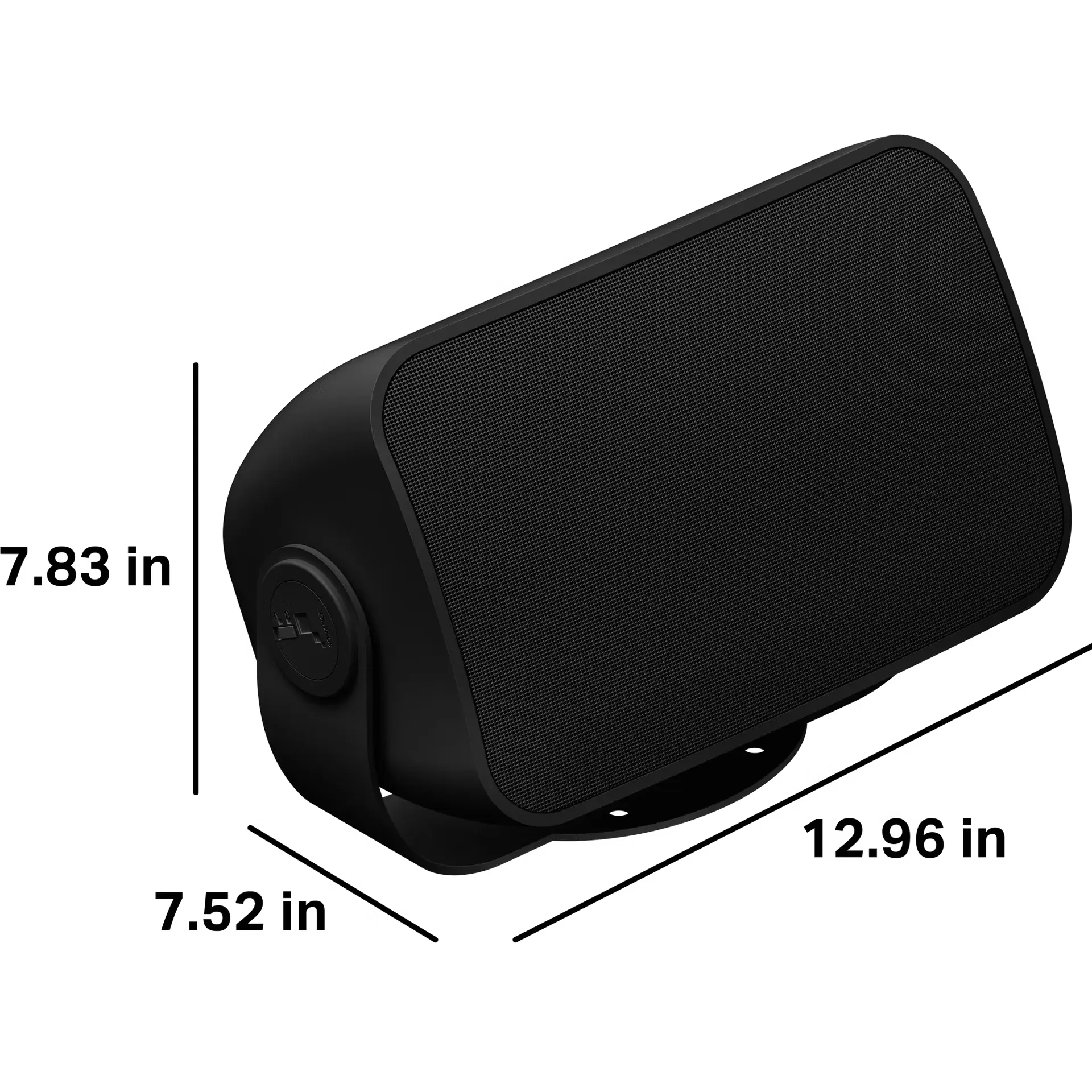 Sonos Outdoor Speakers by Sonance – 6.5" Passive 2-Way Black Pair Scrollcart Qatar 