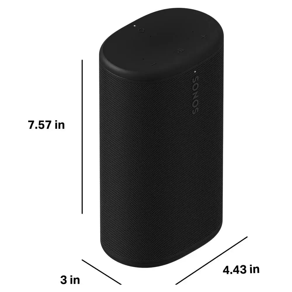 Sonos Play Portable Bluetooth Speaker – Black | WiFi & Bluetooth Sonos  Scrollcart Qatar
