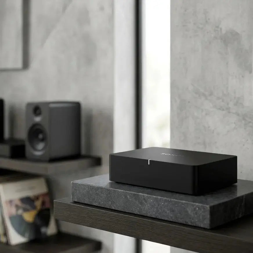 Sonos Port Streaming Component for Stereo & Receiver Black Scrollcart Qatar 