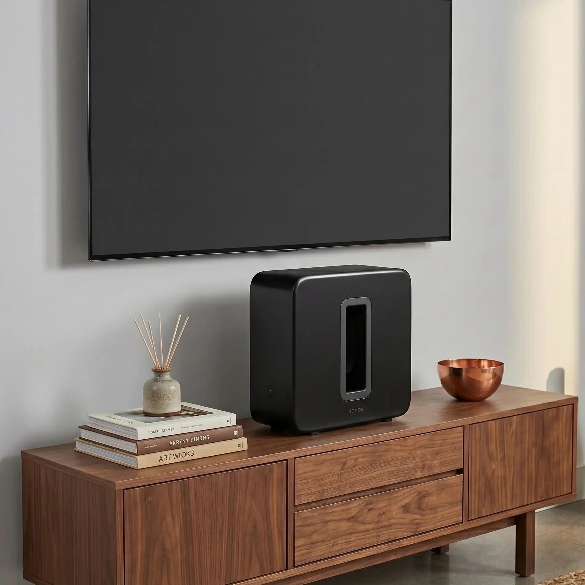 Sonos Sub 4 Premium Wireless Subwoofer -Black Scrollcart Qatar 