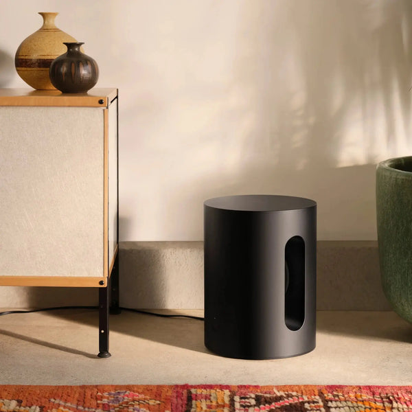 Sonos Sub Mini Compact Wireless Subwoofer Black Doha Qatar