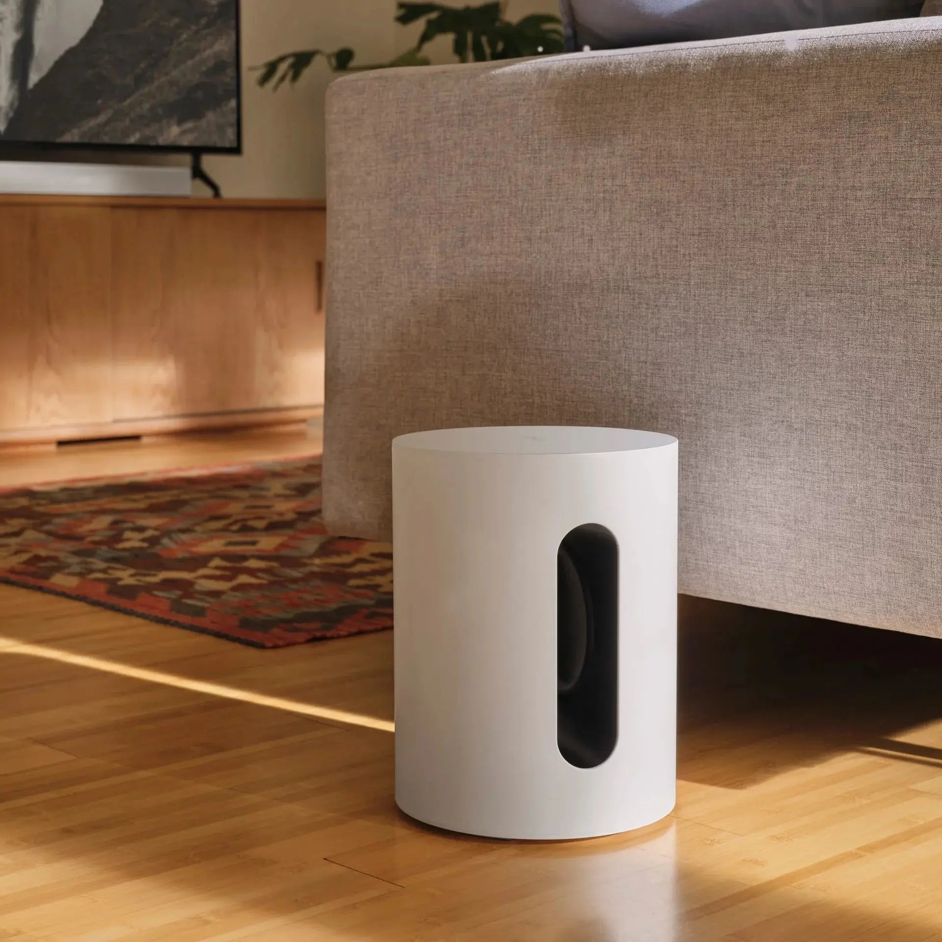 Sonos Sub Mini Compact Wireless Subwoofer Black Doha Qatar