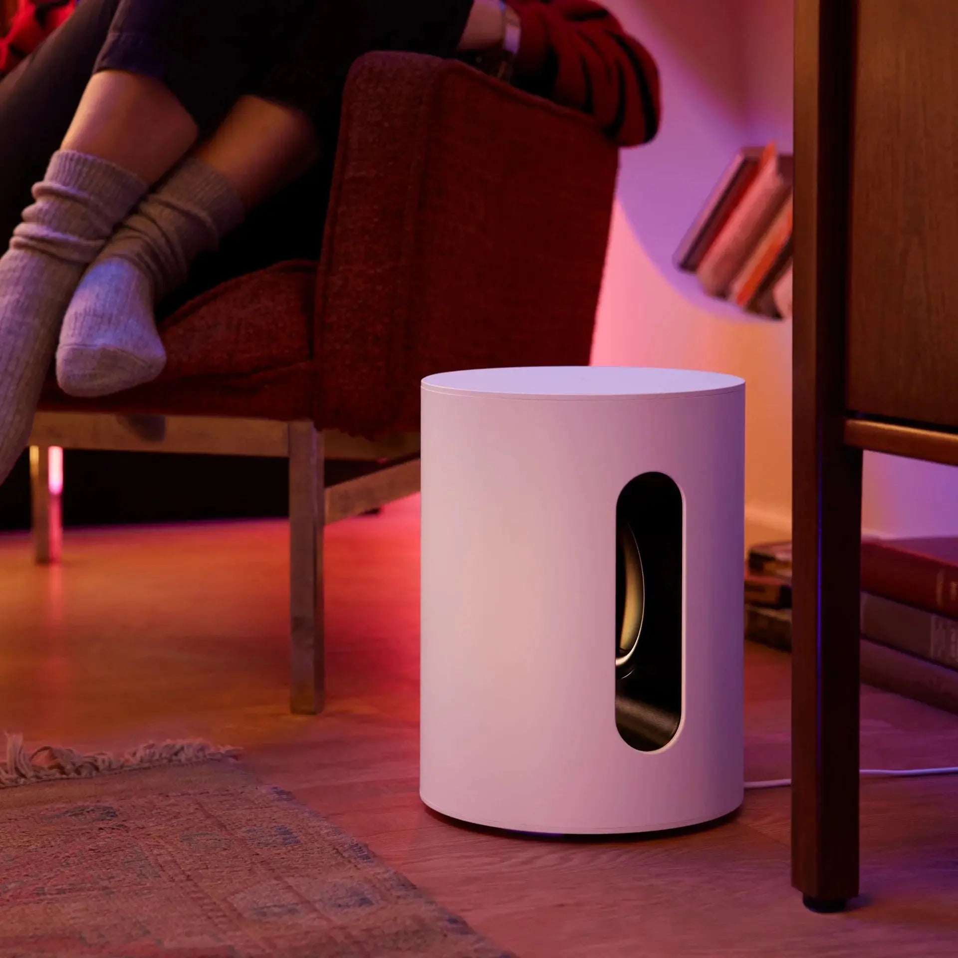 Sonos Sub Mini Compact Wireless Subwoofer Black Doha Qatar