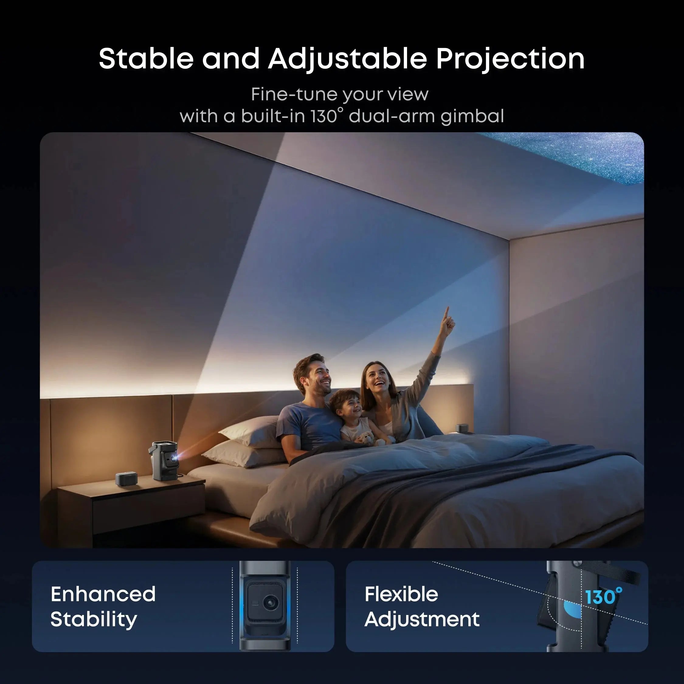 Soundcore Nebula P1 1080P Google TV Projector Doha Qatar